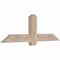 Ekena Millwork Eugene Smooth Timber Gable Bracket, Douglas Fir, 60"W x 20"H x 3 1/2"D x 5 1/2"F, 8/12 Pitch GBW060X20X0406EUG00SDF - alternate 5